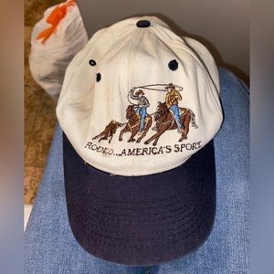 Vintage rodeo snap back hat